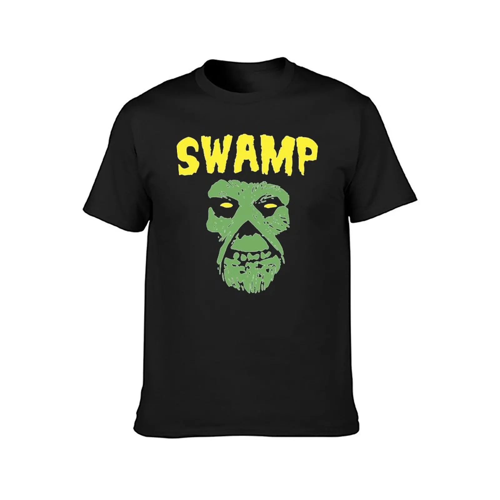 Swamp Thing Punk Rock Mashup T-Shirt sweat new edition for a boy mens graphic t-shirts pack