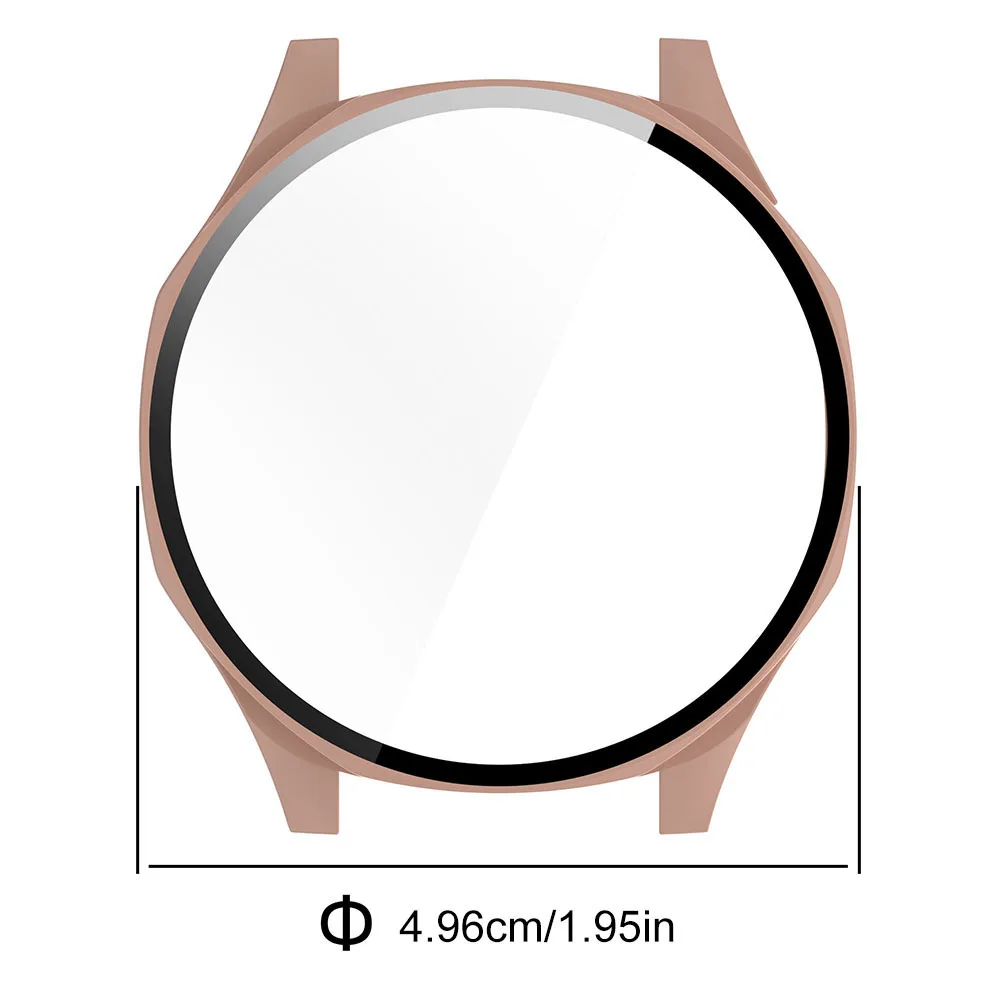 Watch Case PC Case+Tempered Glass Screen Protective Case Full Coverage Case Protective Hard PC Case for Huawei Watch GT5 41/46MM