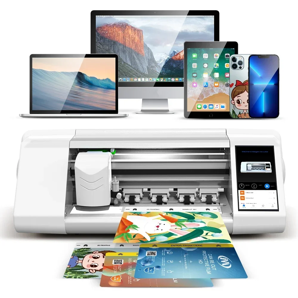 

# Hot New Upgrade Intelligent Flexible Hydrogel Film Cutting Machine UNLOCKED Unlimited Times Front Film Black Film