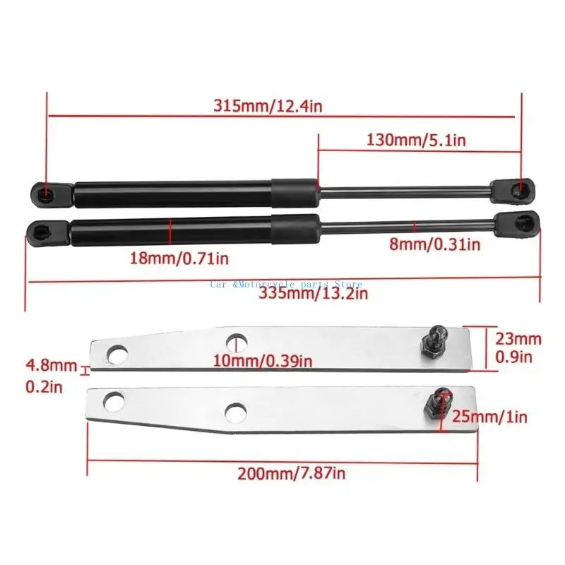 Y9UC Передние амортизаторы для подъема капота двигателя для Landcruise 70 серии Hzj79 Hdj79