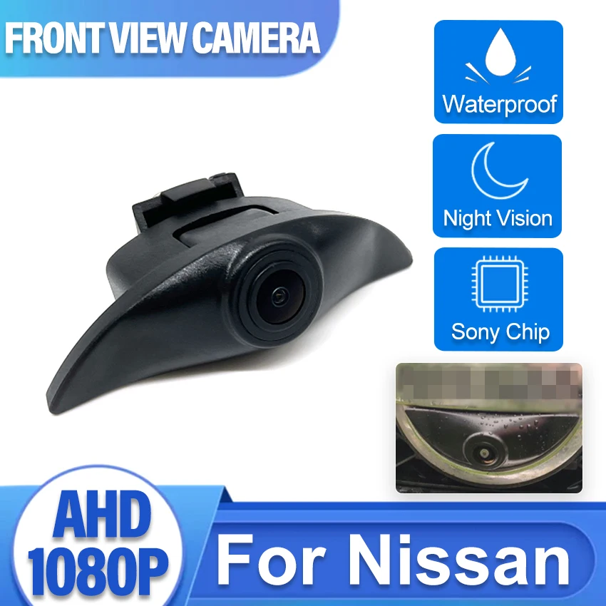 

Car Front View Camera AHD Waterproof Night Vision CCD High Quality For Nissan Extrem JUKE Terra Pathfinder ARMADA Partol Y62