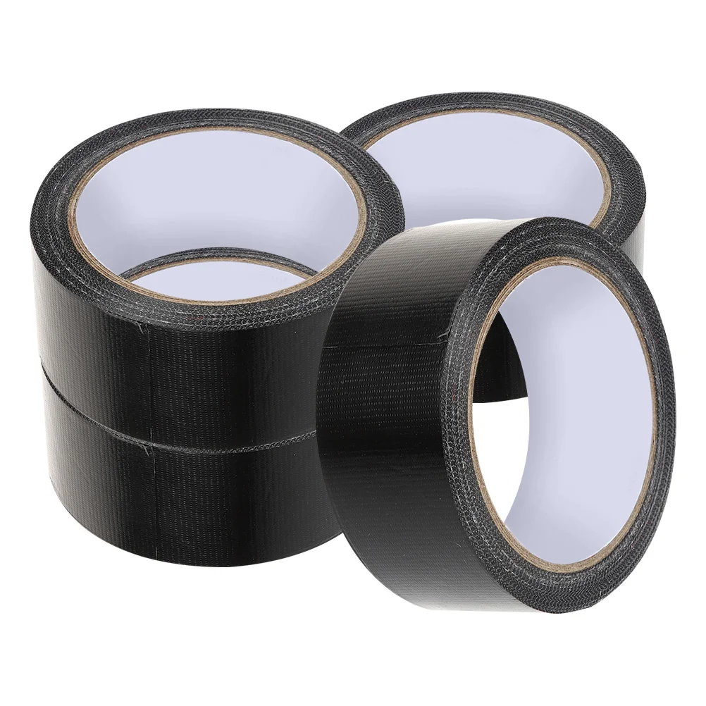 شريط لاصق من القماش المقاوم للماء لإصلاح السجاد شديد التحمل، صناديق تعبئة حرفية سوداء عالية القوة تدوم طويلاً ولا بقايا