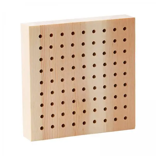 3x DIY Wooden Clay Peg Board Ceramic Clay Drying Board Clay Figurines Base Plug Board