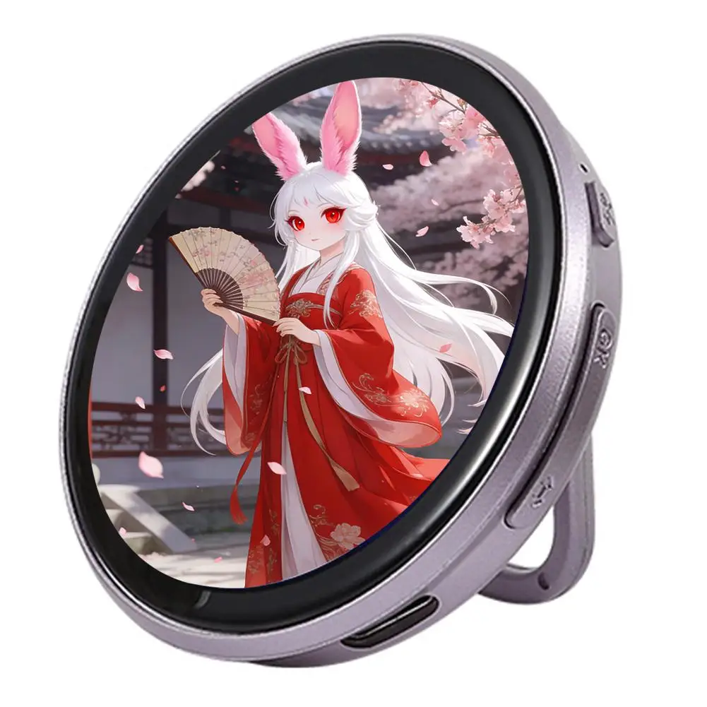 For E-Badge Electro-optic Badge Electronic Bar Anime Badge Dynamic Game Widget Animation Electronic Badge Display Touch Screen