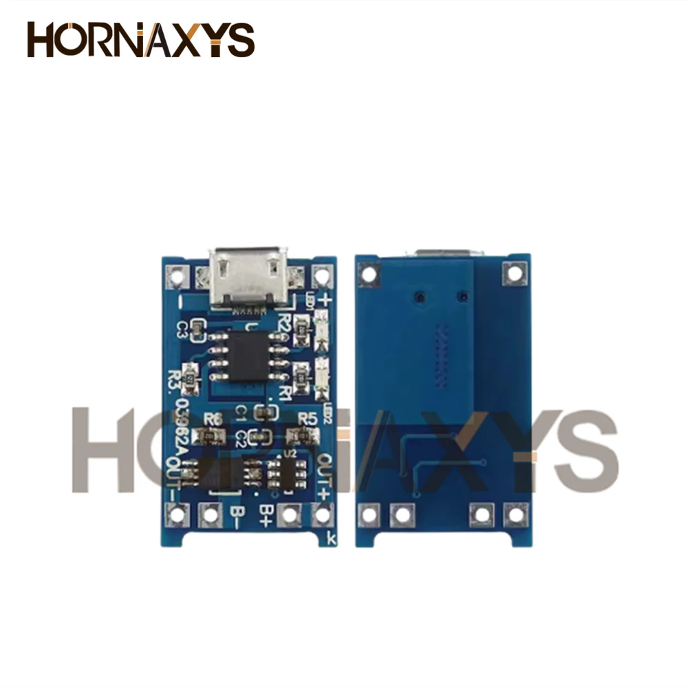 5/10/20pcs Type-c/Micro/Mini USB 5V 1A 18650 TP4056 Lithium Battery Charger Module Charging Board With Protection Dual Functions