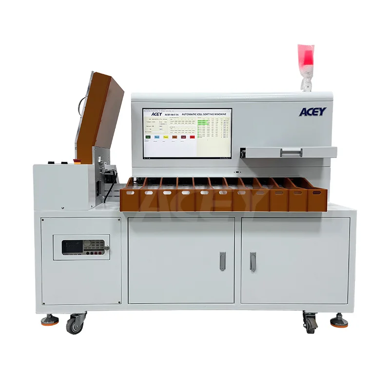 High Precision 11 Channels Lithium Cell Grading and Sorting Machine for 18650 32650 26650 32700  IR Voltage Sorting