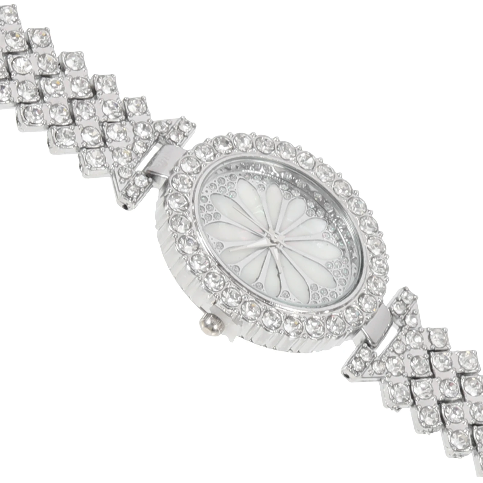 ผู้หญิงควอตซ์นาฬิกาเพชรเรียบง่ายนาฬิกาข้อมือแฟชั่นที่ละเอียดอ่อนสบายๆที่ถูกต้องปรับนาฬิกา Elegant