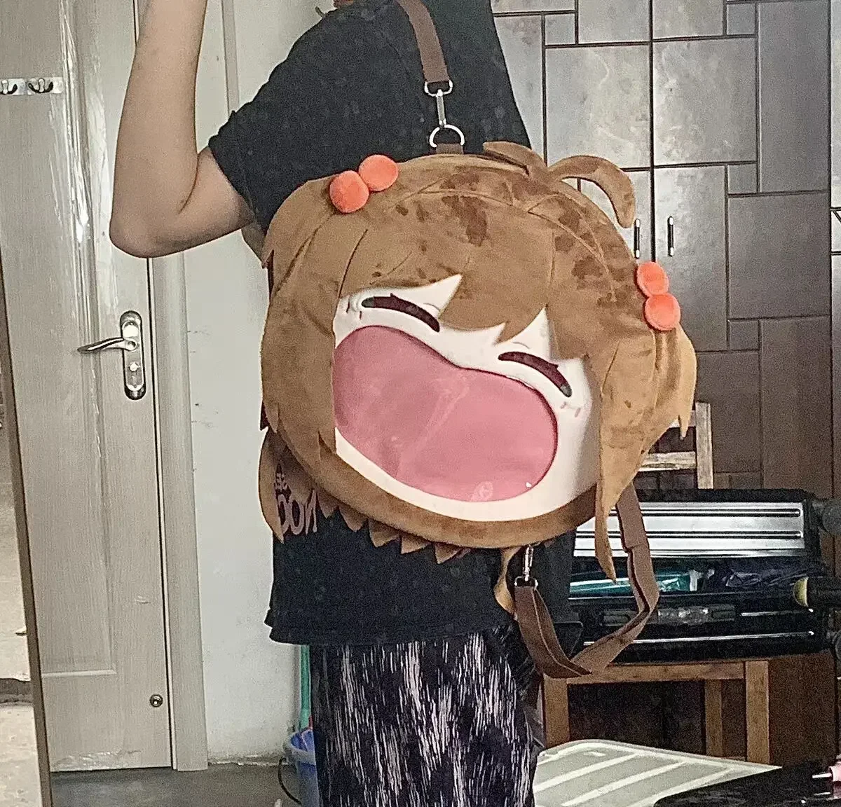 Anime Card Captor Sakura Kinomoto Sakura Plush Bag Itabag Painful Aitata Cosplay Backpack Crossbody Bags for Women Girls