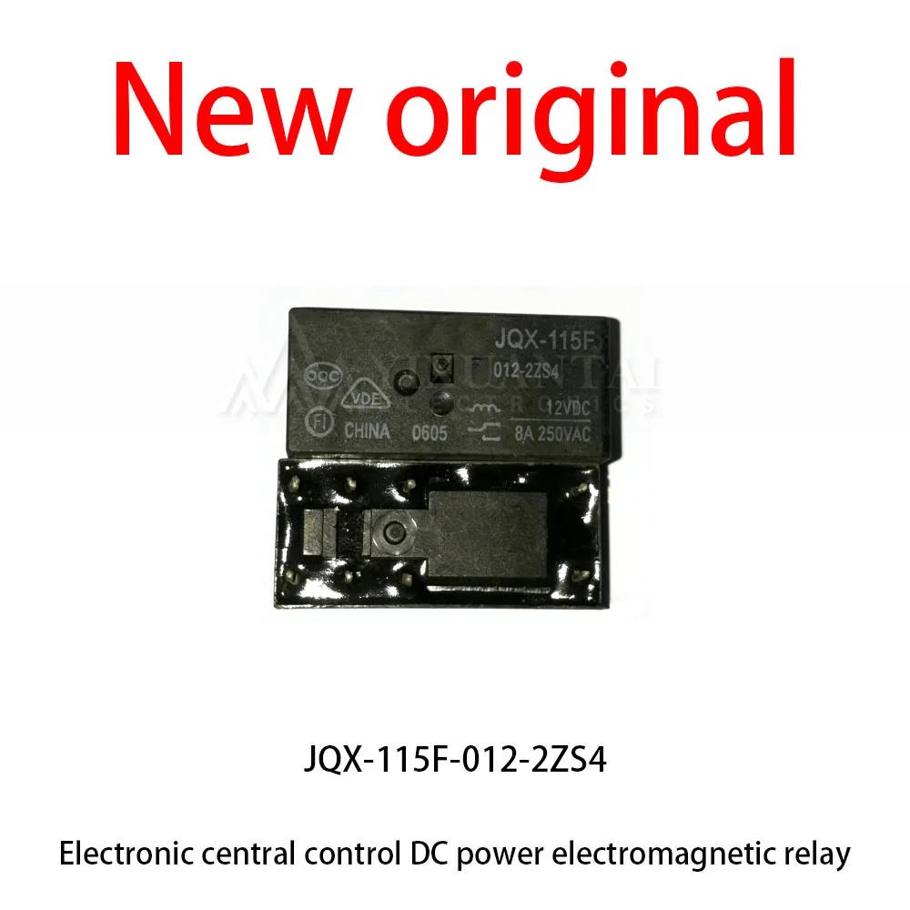 

10 Pcs/Lot New original JQX-115F-012-2ZS4 Electronic central control DC power electromagnetic relay