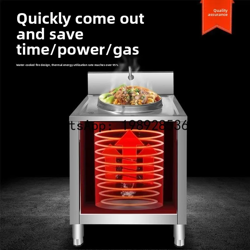 

Energy-saving Insulated Large Capacity Square Commercial Stall Soup Multi-functional Spicy Hot Pot Electric Gas Noodle Cooker