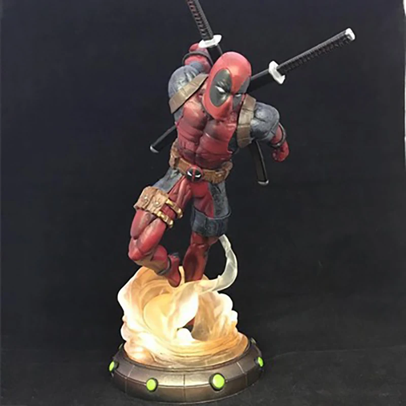 35.5cm ML Legends Deadpool Action Figure Anime X-Men Figuras Toys Manga Figurine PVC GK Statue Model Ornaments Gift for Children