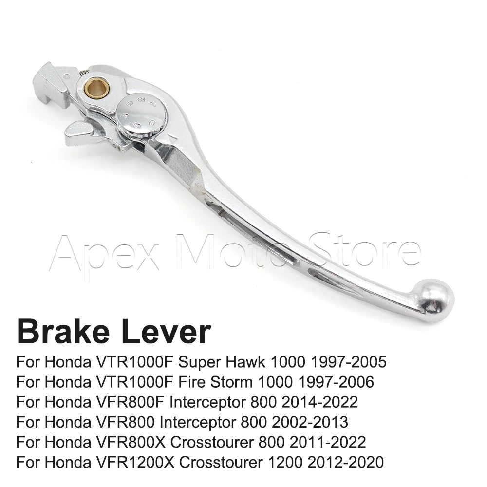 Motorycle Brake Lever Control Handles For Honda VFR800 VFR800X VFR800F VFR1200X Interceptor Crosstourer VTR1000F Fire Storm