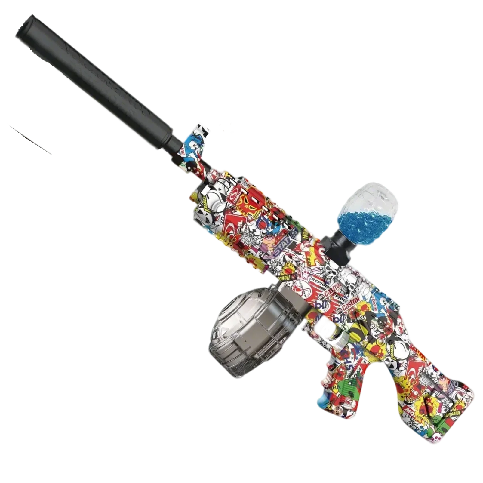 Multi Gel Blaste Schiuma ricaricabile Dart & Water Blaster Toys Gun - Regali fantastici, Gioco di pistola da battaglia per squadra all'aperto/famiglia di Megalodon