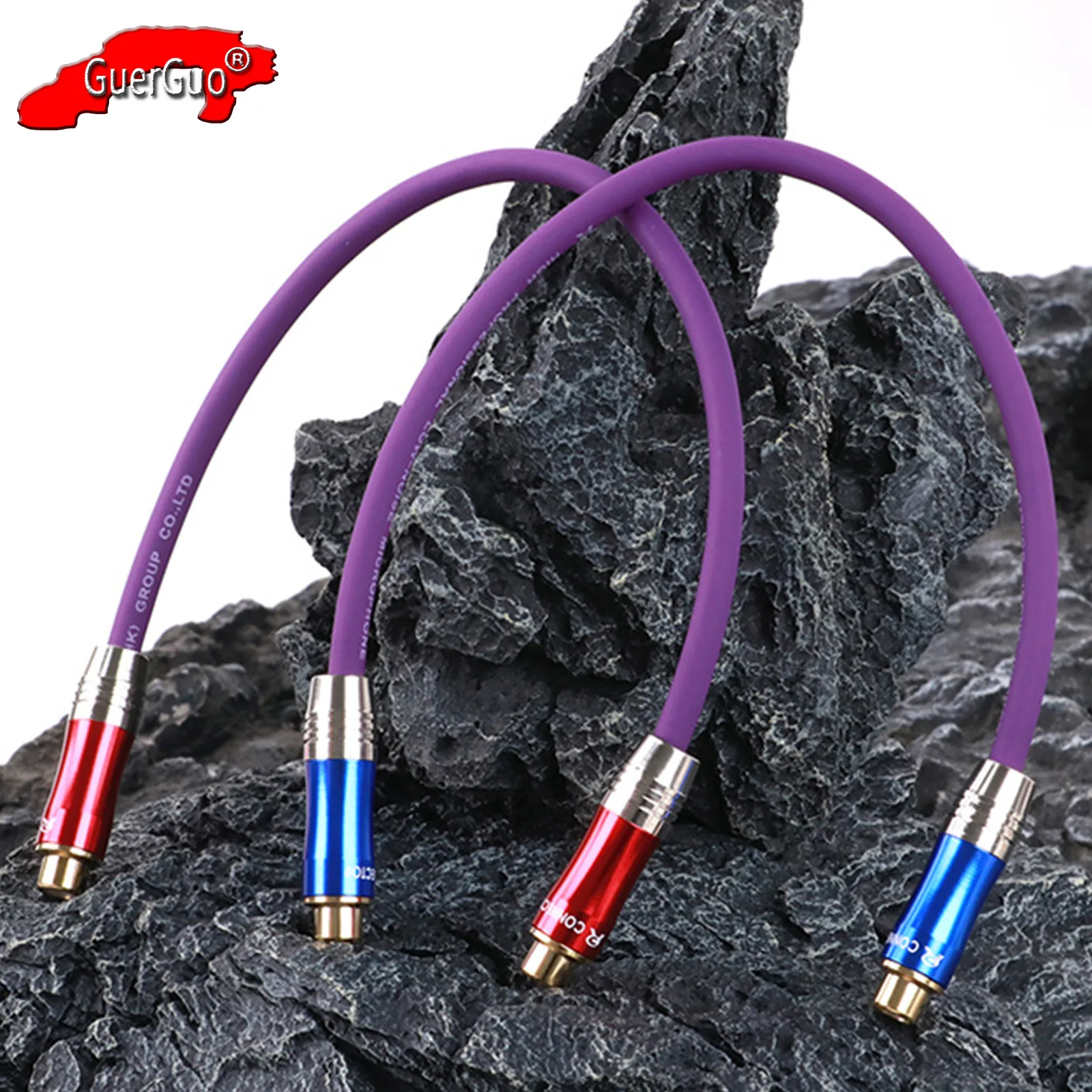 

1Pair Stereo RCA Audio Cable,RCA Female to Female Extension Shielded Cord,Gold Plated Connector Plug for Home Theater Amplifier