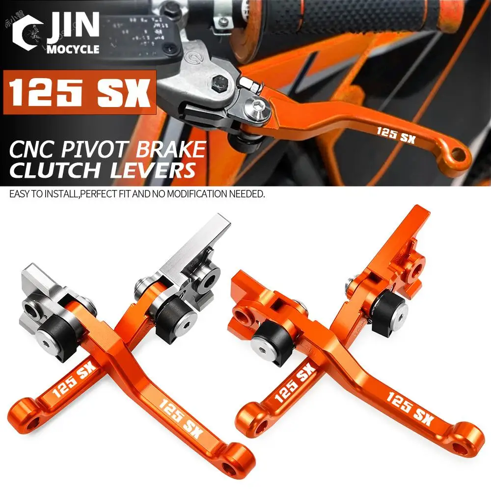 

For 125SX 2016 2017 2018 2019 2020 2021 125 SX Foldable Pivot Dirt Bike Brake Clutch Levers Handle Lever Motorcycle Accessories