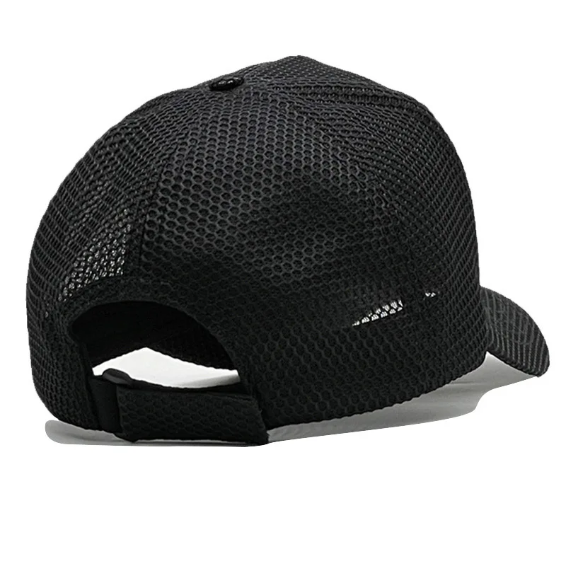 Casquette de baseball en maille respirante pour hommes et femmes, chapeau haut de gamme, section fine, crème solaire extérieure, chapeau de langue