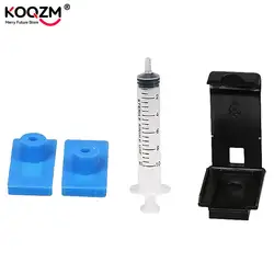 Ink Cartridge Clamp Absorption Clip Pumping Tool For Canon MP288 815 816 845 846 Ink Refill Tool With 10ML Syringe Needles Kits