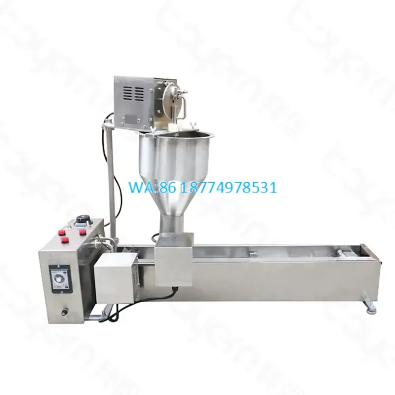 Wmwmnu Industrial Donut Making Commercial Automatic Small Doughnut Fryer for Sale