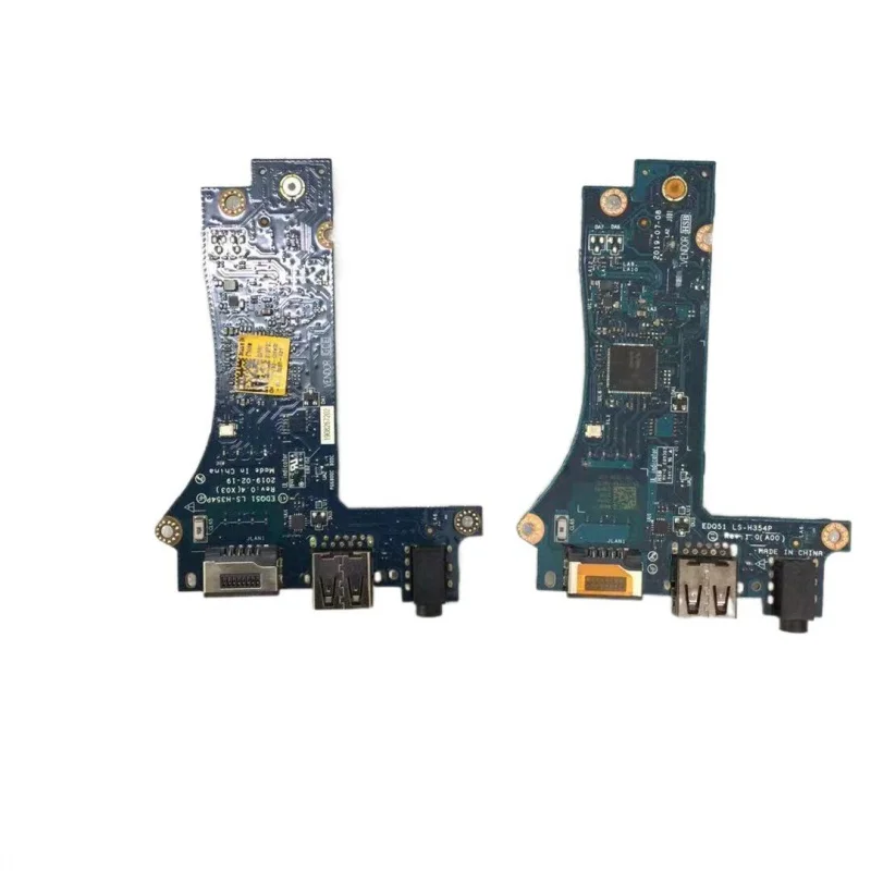 FOR DELL M15 R2 USB HEADPHONE RJ45 LAN DAUGHTER BOARD LS-H354P 019Y93 19Y93