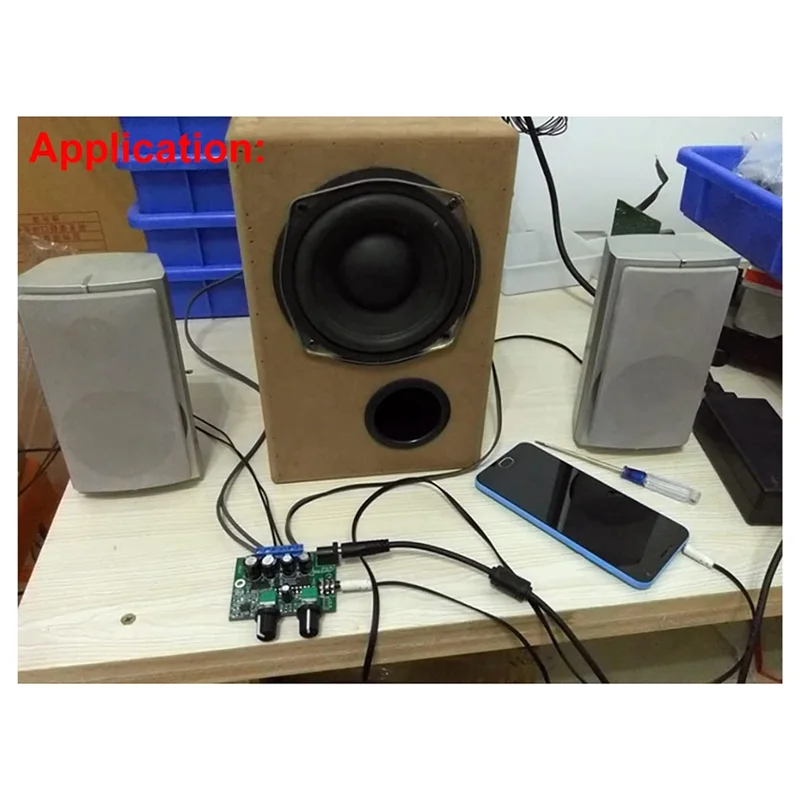 A25P الرقمية 2.1 قناة جهاز تضخيم الصوت مجلس 2X6 واط + 25 واط النقي باس Hifi ستيريو الصوت مكبر كهربائي وحدة قناة مزدوجة