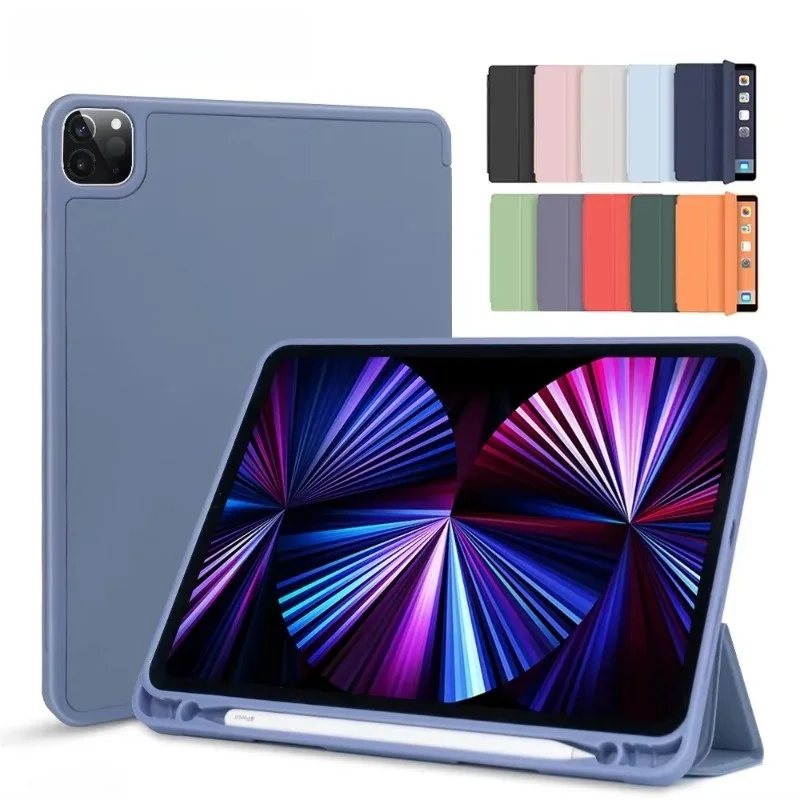 

iPad Pro/Air Case with Built-in Pencil Holder - For iPad Air 11" 2024-2025, Air 13" 2024-2025, Pro 11" 2024, Pro 13" 2024