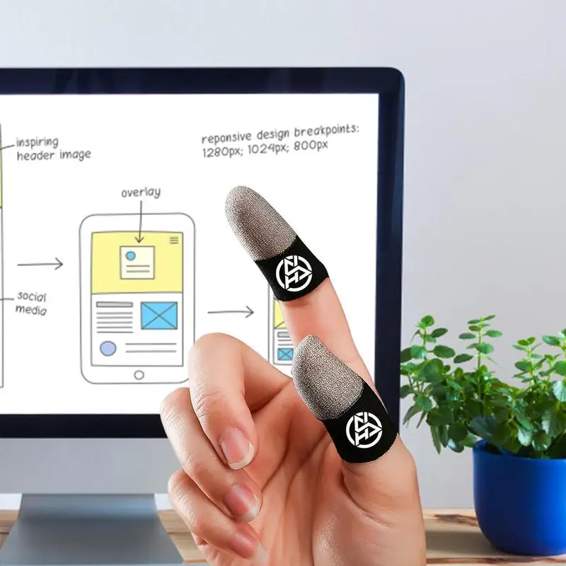 1 пара, перчатки для мобильных игр