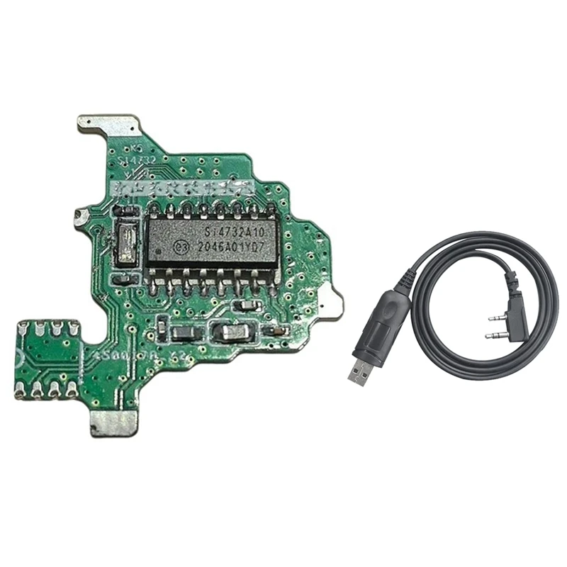 SI4732 Radio Modification Module For Quansheng UVK5/UVK6 Short Wave FM Modification Module+USB Programming Cable