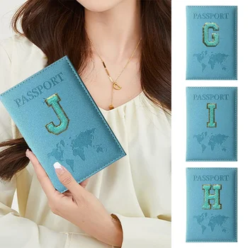 Capa para passaporte unissex, capa para passaporte, série grren, porta-passaporte, capa protetora para passaporte de viagem
