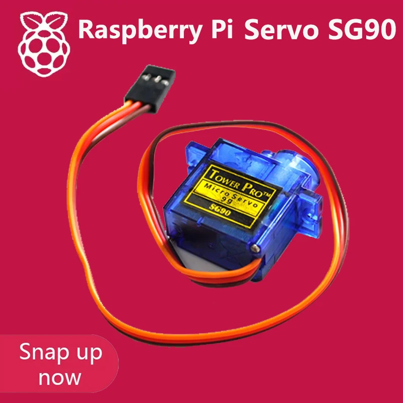 Raspberry Pi Servo SG90 supporto Raspberry Pi 3/4 per motori giocattolo auto aerei RC