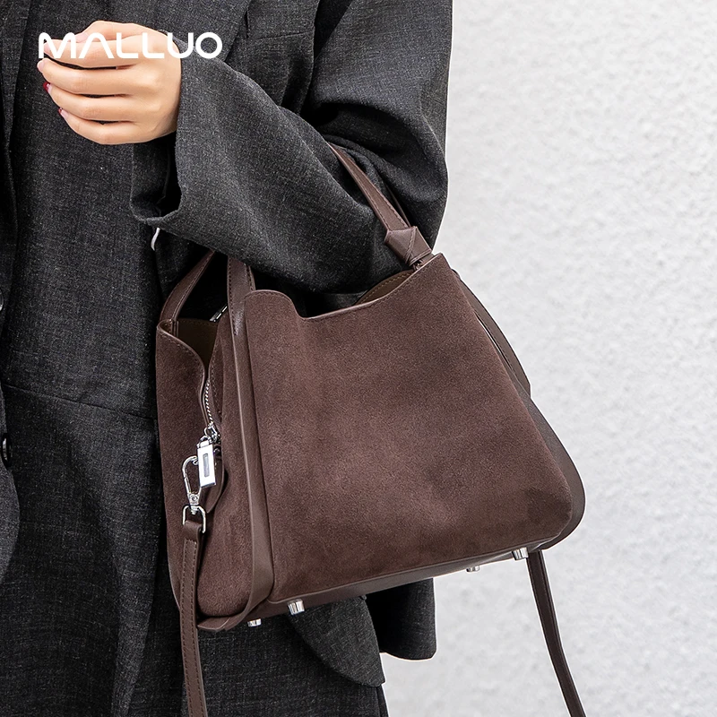 

Женская замшевая сумка через плечо из воловьей кожи, женские универсальные сумки из коровьей кожи в стиле ретро, женские модные роскошные дизайнерские сумки через плечо, новинка