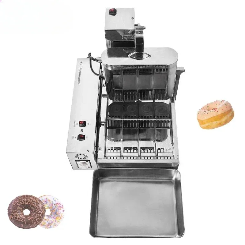 

Automatic Donut Machine 4 Rows Electric Frying Doughnut Maker Machine