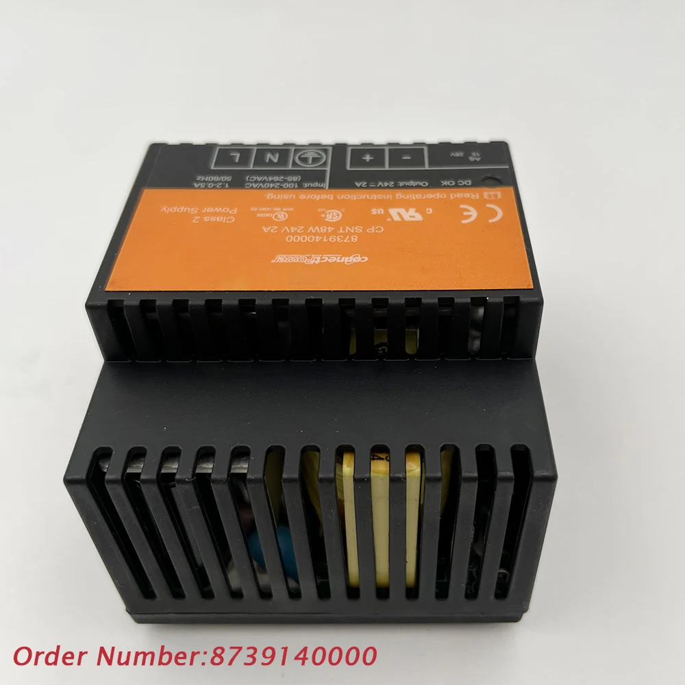 NEW 8739140000 For Weidmuller CP SNT 48W 24V 2A Switching Power Supply Replacement Part Number 2580230000