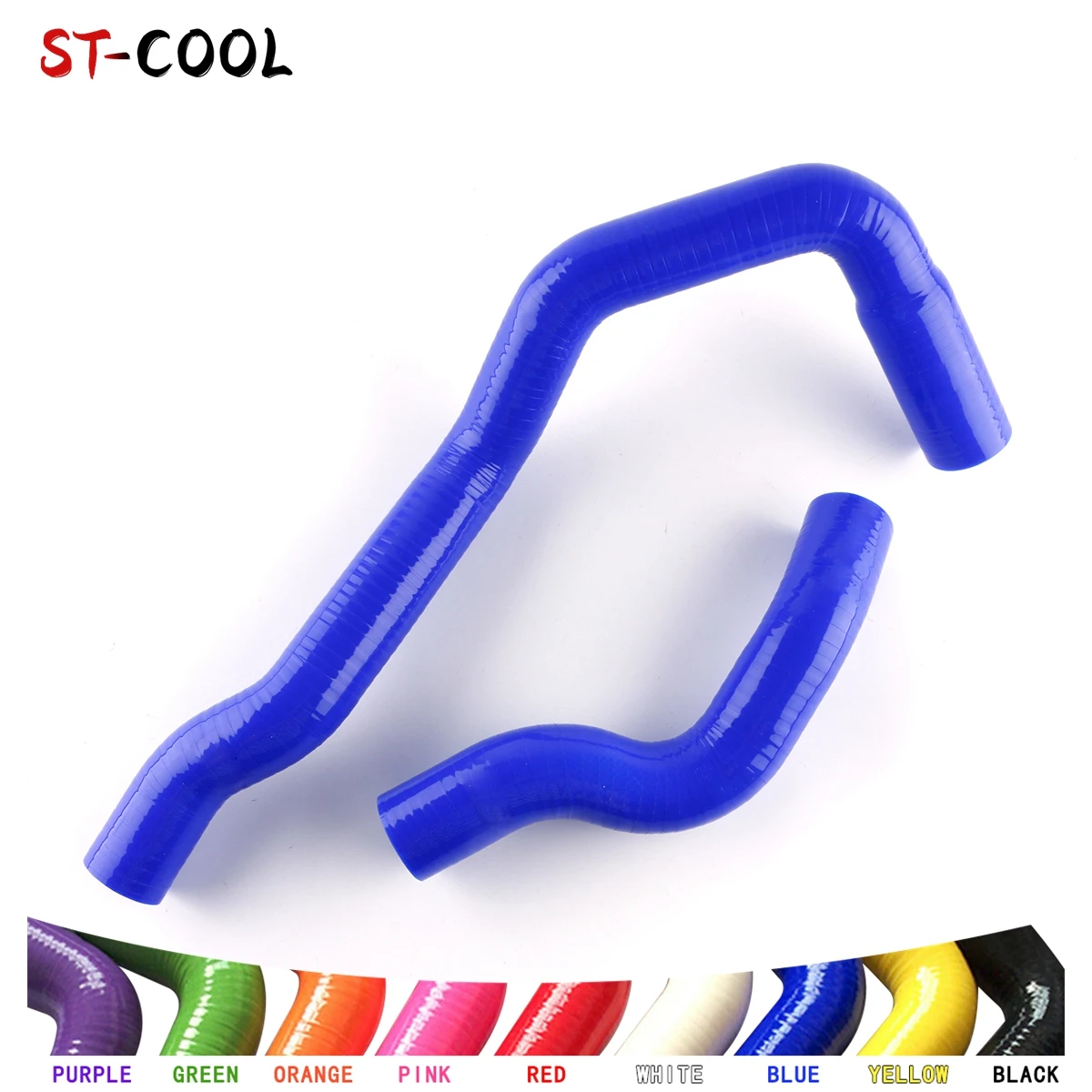 For Toyota Supra JZA80 2JZ-GE NA Non-Turbo 1993-1998 1994 1995 1996 1997 Silicone Tube Radiator Pipe Hoses Kit 10 Colors 2Pcs