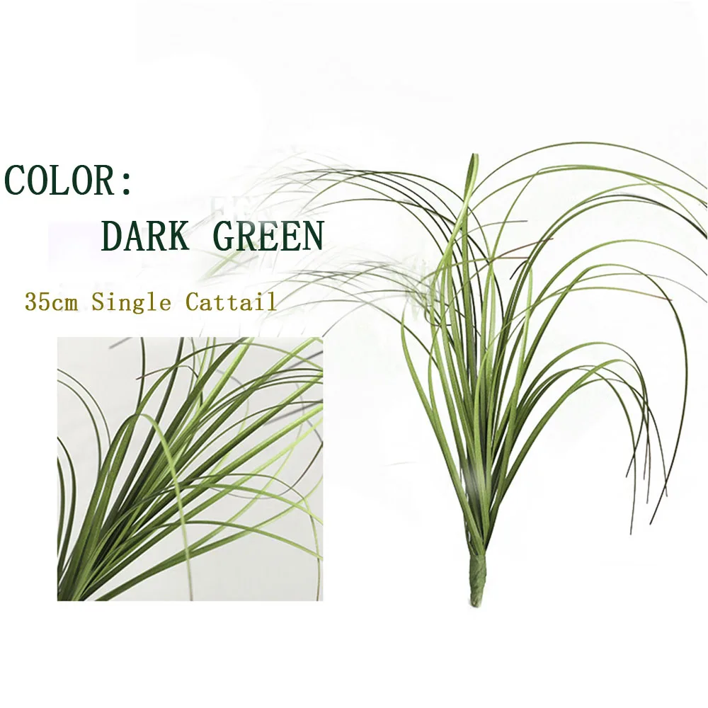 

5pcs Home Decoration Artificial Plants Fake Green Plant Fake Grass Wedding Balcony Decor Indoor Decor Plant Wall Accessories