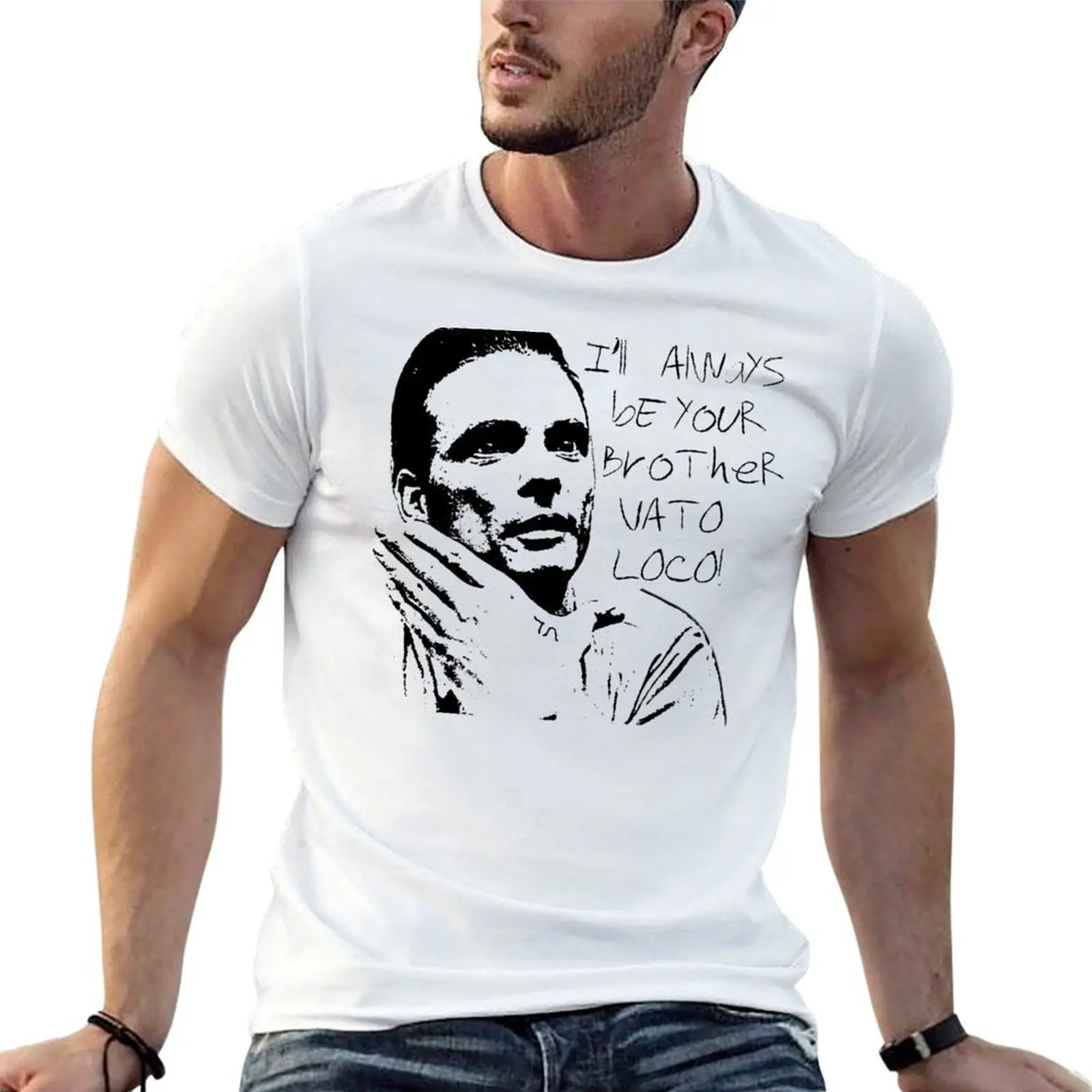 

Vato Loco! T-Shirt cotton t shirts man 100% man t shirts graphic T-Shirt