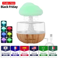 Mini Air Humidifier USB Electric Aroma Diffuser Essential Oil Purifier Aromatherapy Mist Maker Lights For Car Home Bedroom