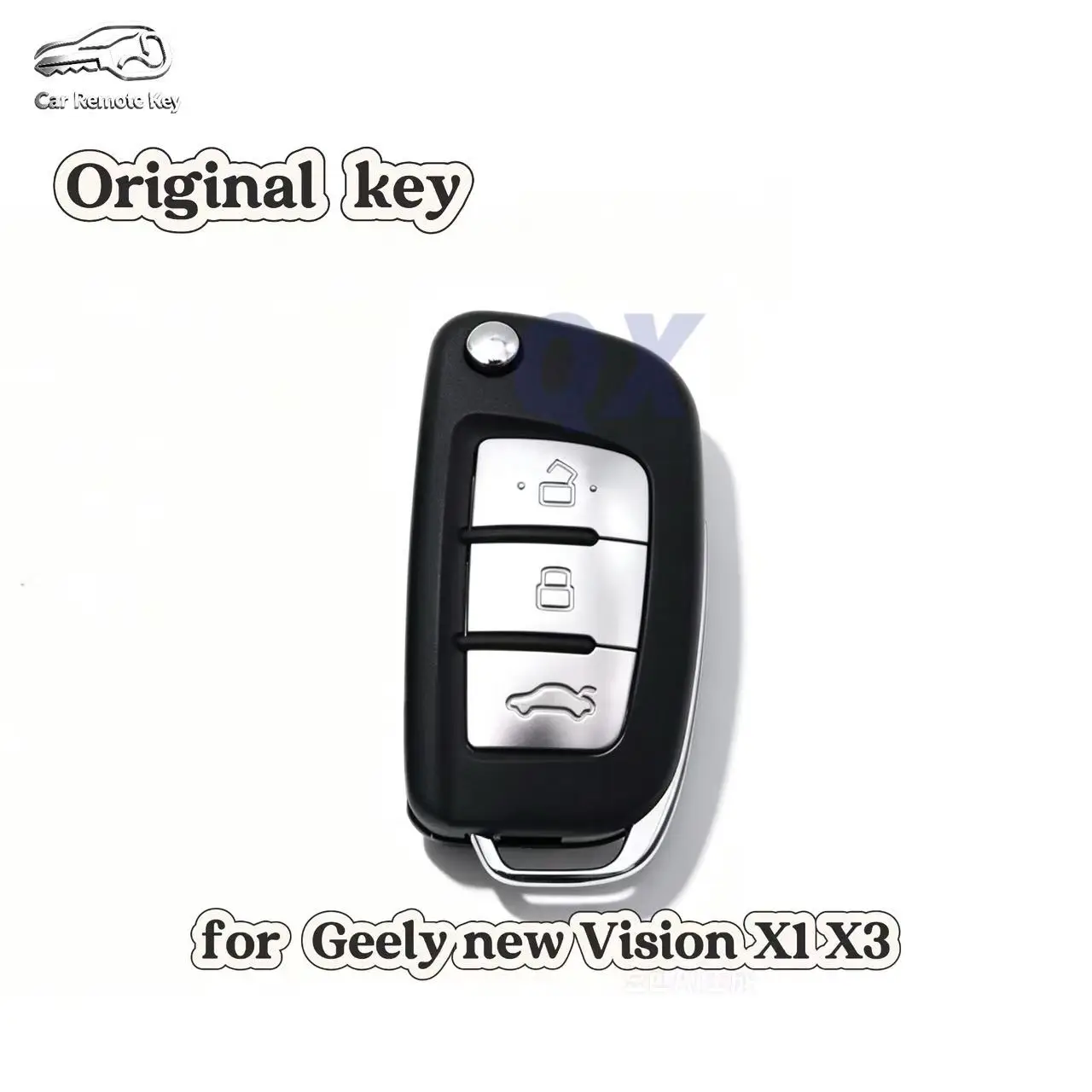 Original Foldable Remote Key for Geely new Vision X1 X3