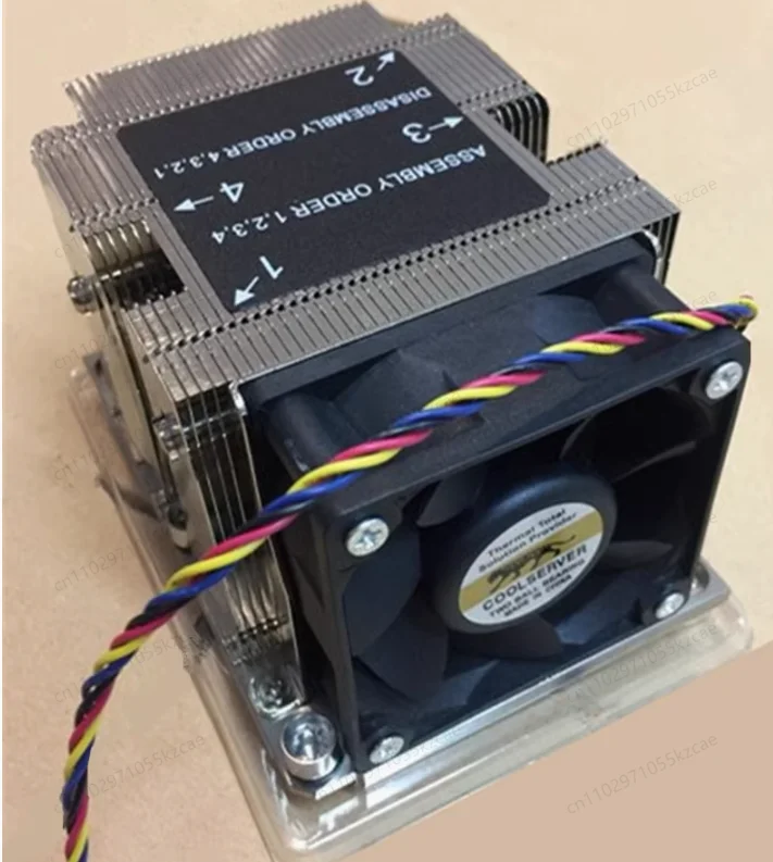 

Square server heatsink LGA3647