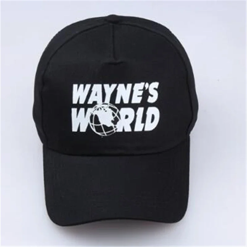 Game Wayne s World cosplay with the main character hat game accessories baseball sunshade hip hop cotton hat