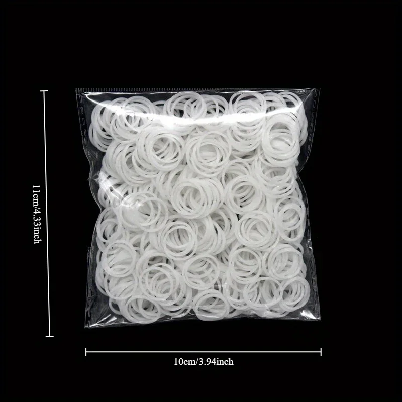 600 Uds bandas de telar de goma Kit de manualidades DIY para hacer pulseras tejidas juguetes para niñas bandas de goma para pulseras Kit de pulseras