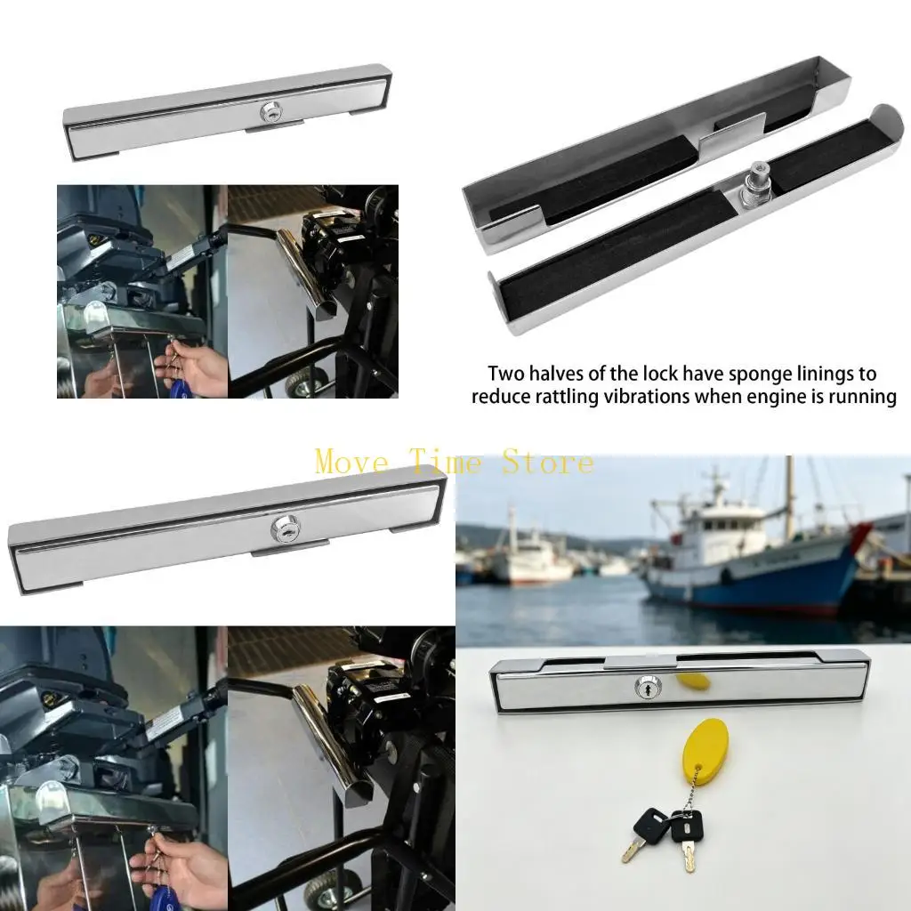 92ME Heavy Type Marine Grade Outboards Engine Lock Rusts Proof Stainless Steel