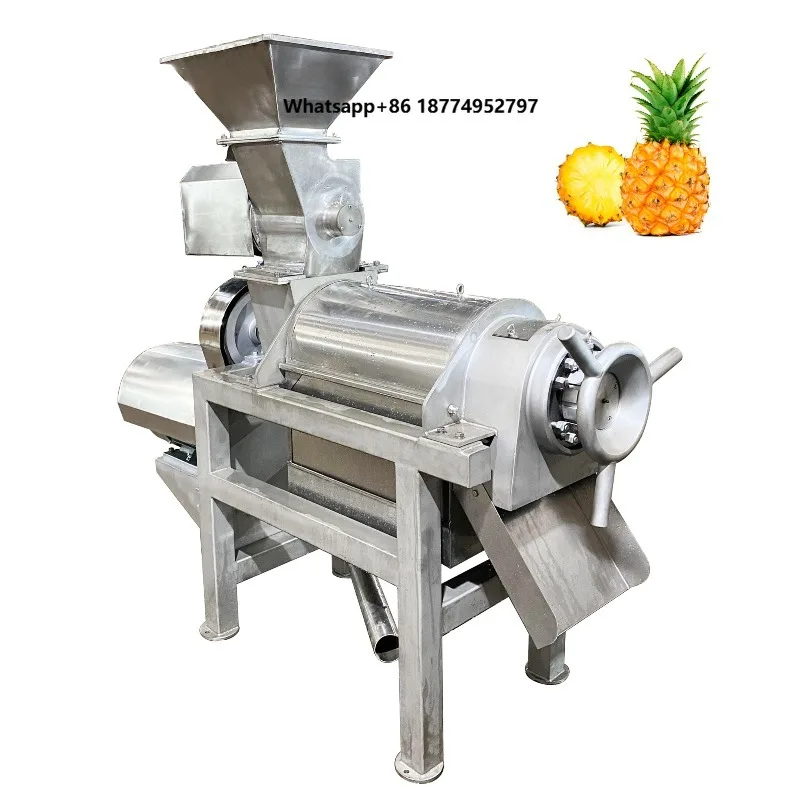 VBJX Industrial Juicer Extractor Processing Green Leaf Vegetable Cucumber Tomato Onion Ginger Garlic Juice Making Machine