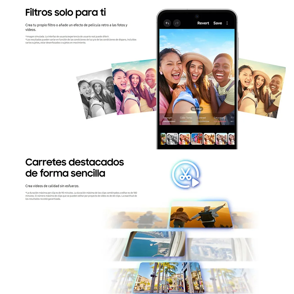 Samsung Galaxy A56 5G Teléfonos inteligentes Octa-Núcleo 6.7 pulg 120Hz 50MP Cámara IP67 4