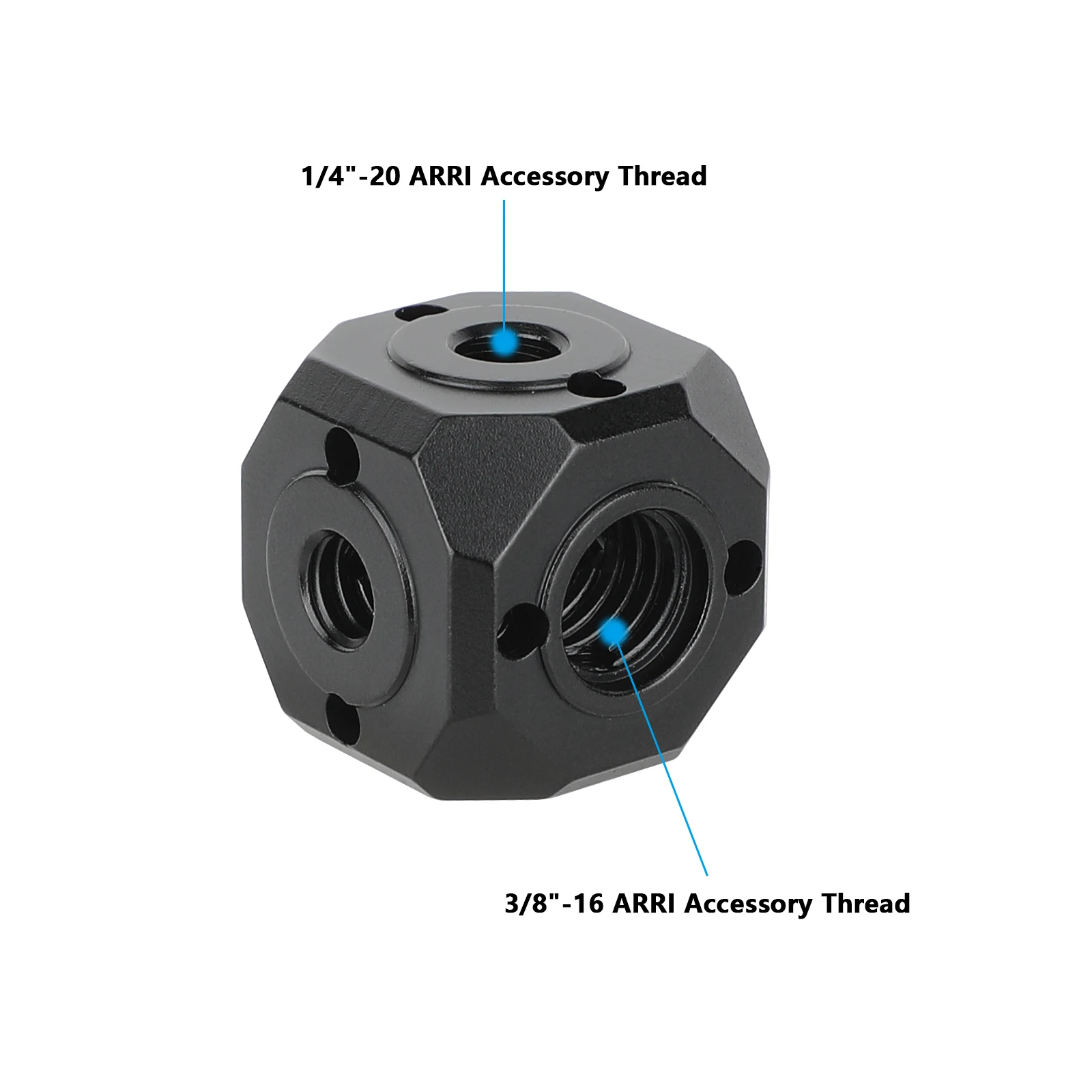 CAMVATE-Versátil Universal Tripé, parafuso adaptador buraco, Magic Cubic Mount para Articular braços, microfone Monitor