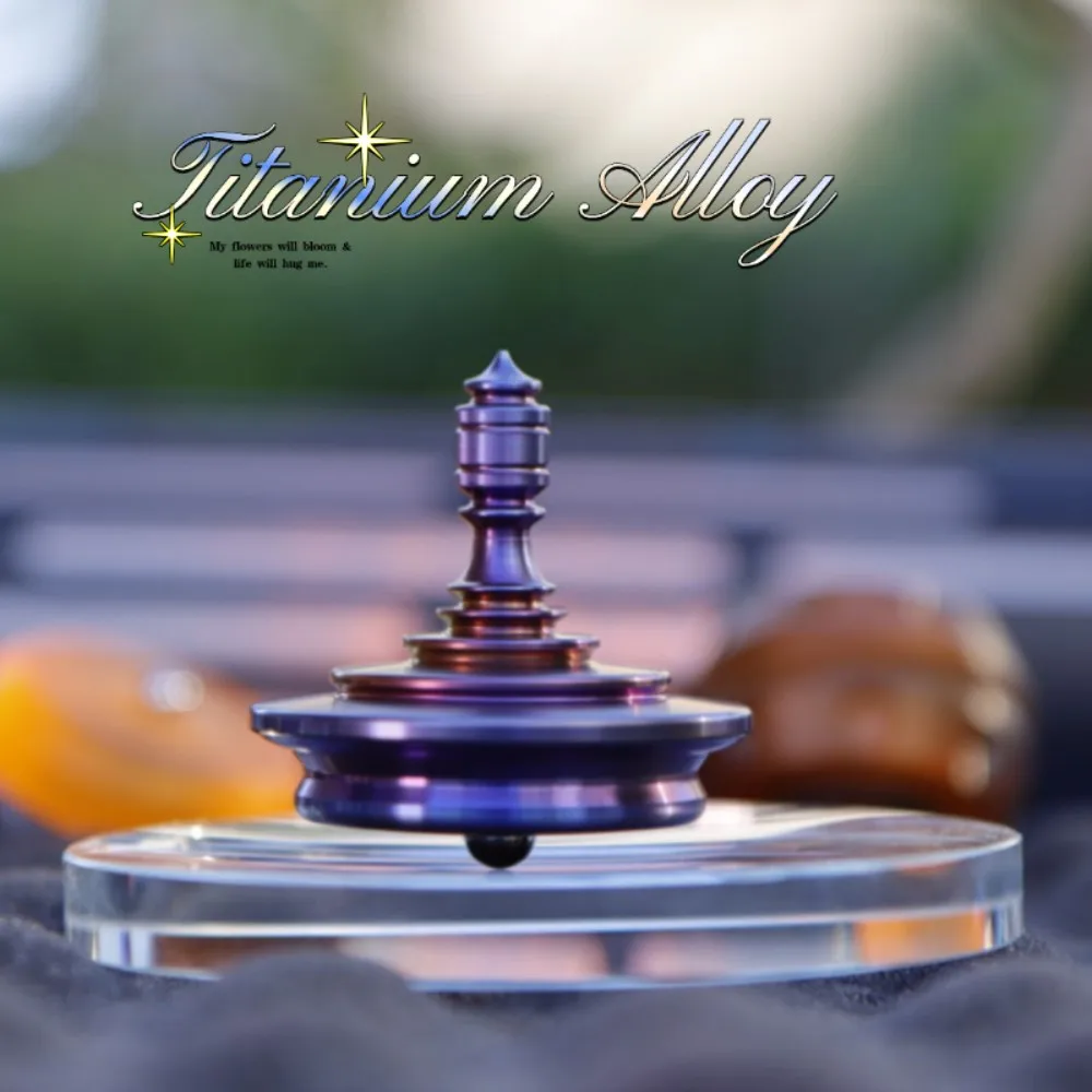 

Титановый сплав, топ на палец, ручная волчок, игрушка для снятия стресса, игрушки для взрослых, гаджеты для снятия тревоги, кончик пальца, экстремальный спорт