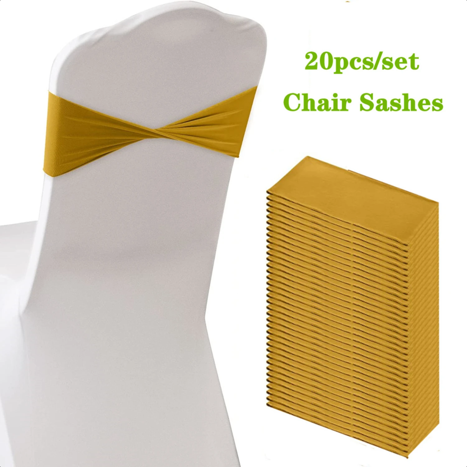 Enhance your special occasions with these exquisite chair sashes, perfect for weddings, birthdays, anniversaries, and other form