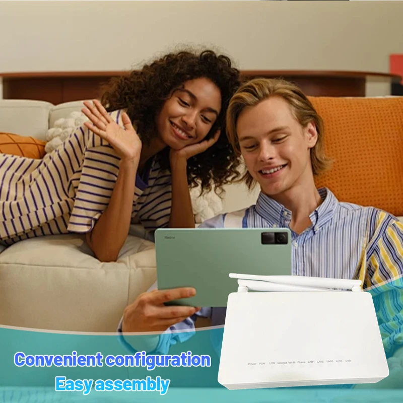 F477V2 Gigabit Fiber Cat EPON4 Network Port External Antenna Gpon XPON EPON Original Ont FTTH 1GE Terminal Onu Gigabit modem