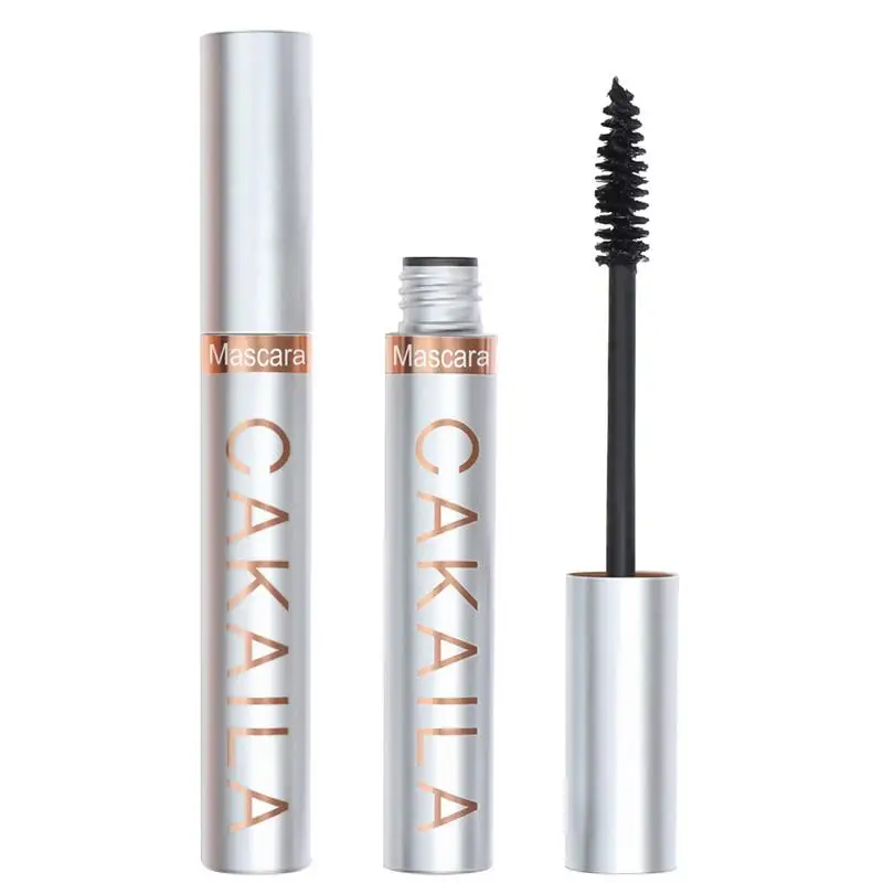 3d Mascara Verlenging Zwarte Wimper Wimper Wimpers Borstel Schoonheid Make-Up Langdragende Gouden Kleur Mascara Make-Up