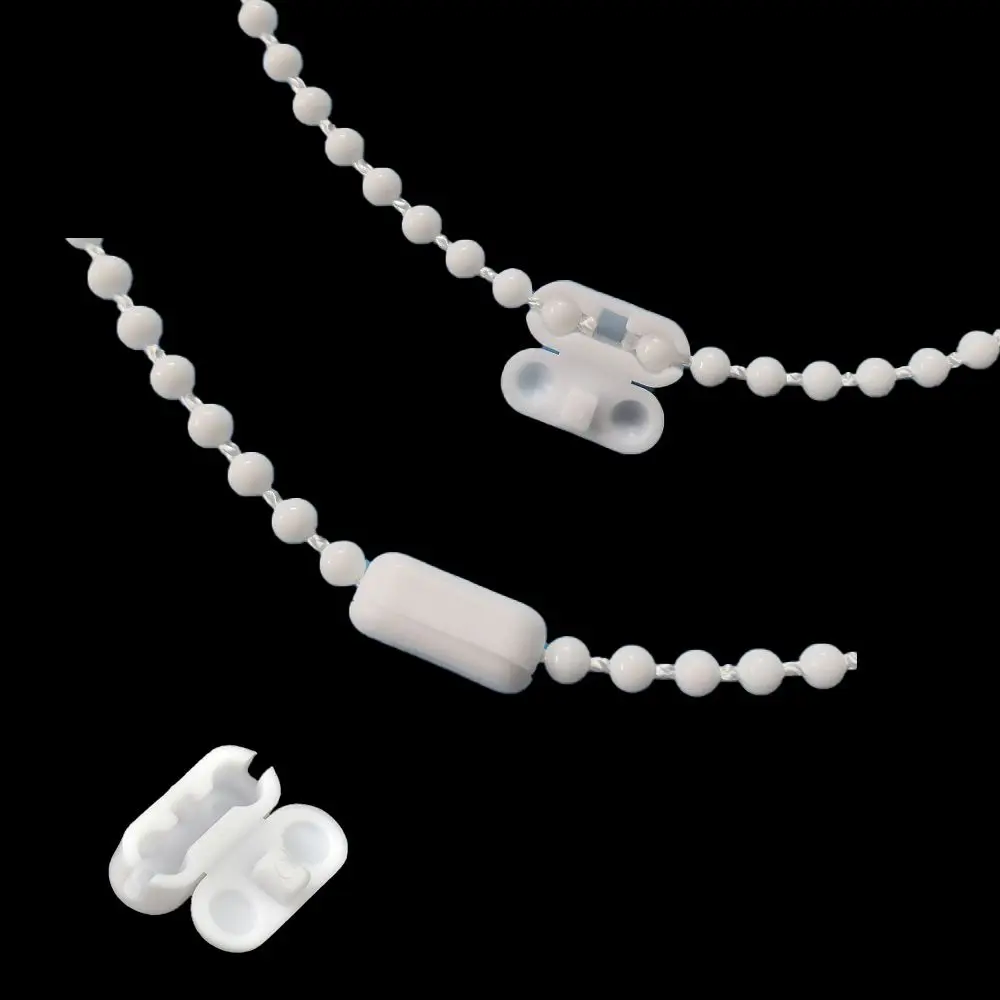 for Roman Blinds Spare Tool Plastic Curtain Accessories Curtain Repair Parts Blinds Pull Bead Connector Curtain Chain Connector