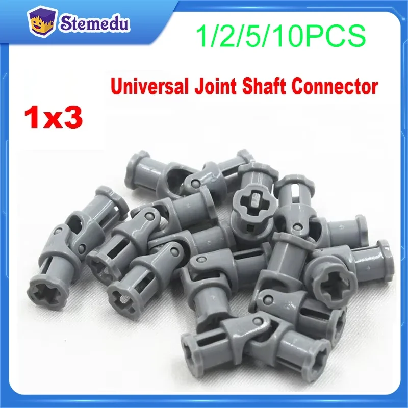 

1/2/5/10pcs Building Block Bricks MOC Technical Part 1x3 Universal Joint Shaft Connector 61903 4525904 62520c01 Toys for Kid DIY